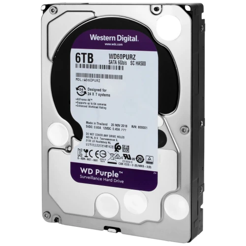 Pevný disk WD Purple 6 TB pro dohled