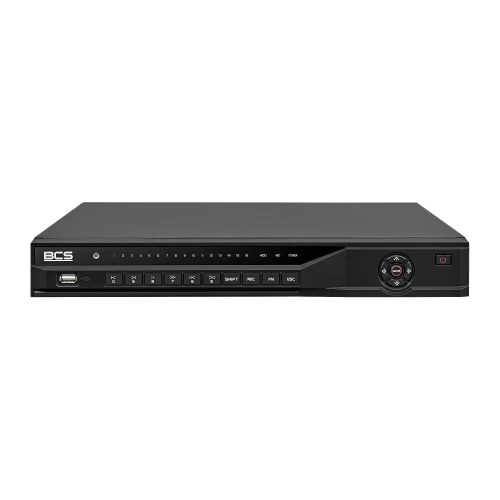8kanálový IP DVR BCS-L-NVR0802-A-4KE Podporuje kamery s rozlišením až 8 Mpx