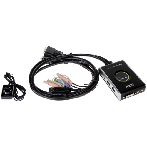 Přepínač DVI + USB CS-682