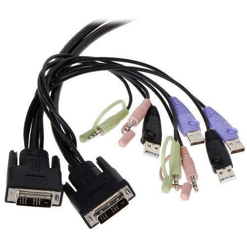 Přepínač DVI + USB CS-682