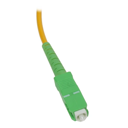 Jednovidový propojovací kabel PC-SC-APC/SC-APC-1 1m