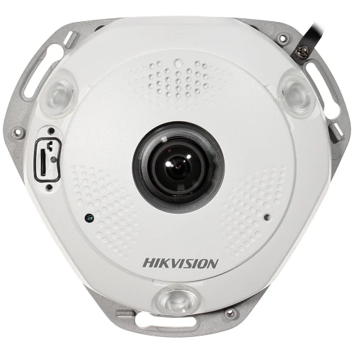 IP kamera odolná proti vandalismu DS-2CD63C5G0-IVS Fish Eye Hikvision