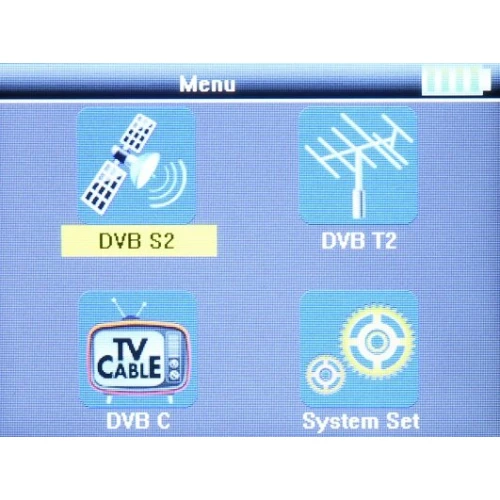 Víceúčelový měřič STC-23 DVB-T/T2 DVB-S/S2 DVB-C Spacetronik
