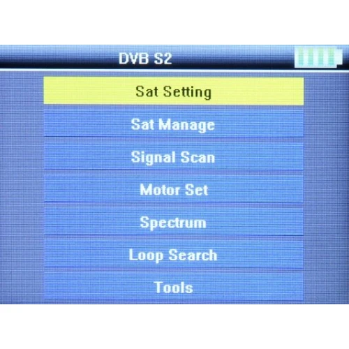 Víceúčelový měřič STC-23 DVB-T/T2 DVB-S/S2 DVB-C Spacetronik