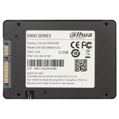 SSD-E800S512G 512GB ssd disk