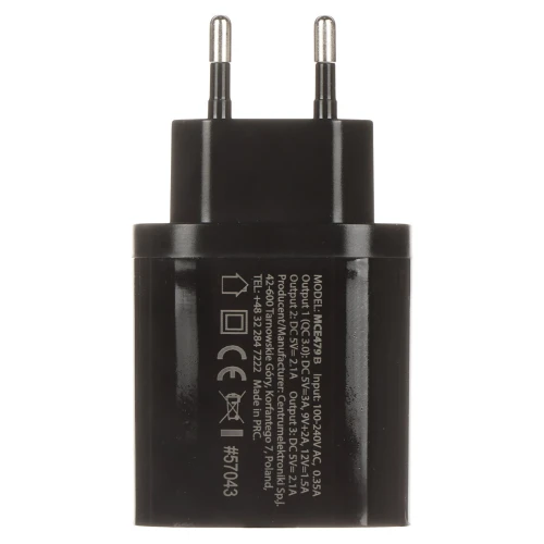 Síťová nabíječka USB MCE-479B MACLEAN ENERGY