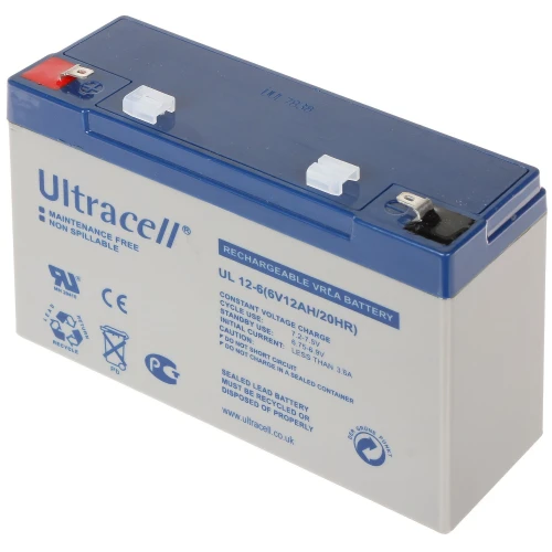 Baterie ULTRACELL 6V/12AH-UL
