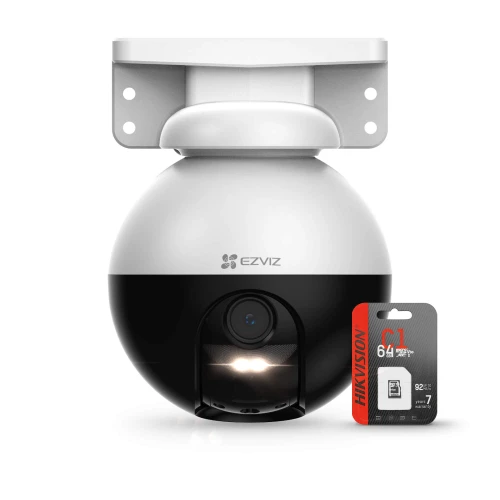 Bezdrátová sledovací otočná kamera EZVIZ C8W PRO 3K WiFi IP 64GB