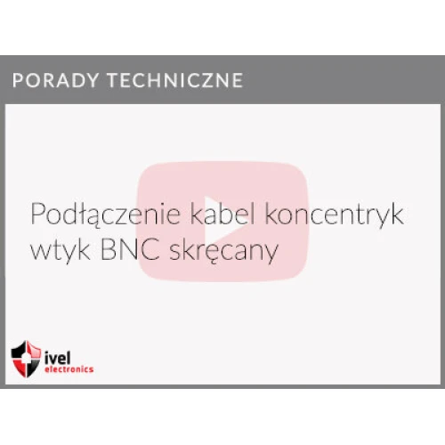 Jak zasunout zástrčku BNC do koaxiálního kabelu