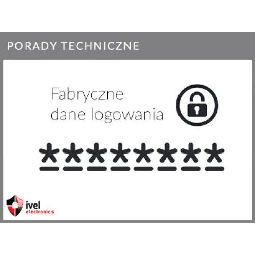 Jaké je přihlašovací jméno a heslo pro kameru Hikvsion HWC-P120-D/W, HWC-P100-D/W, IPC-P120D/W?