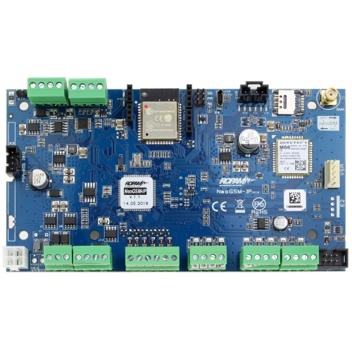 Alarmový systém Ropam NeoGSM-IP s 6 pohybovými čidly Bosch, panelem TPR-4BS a signalizátorem SPL-5010