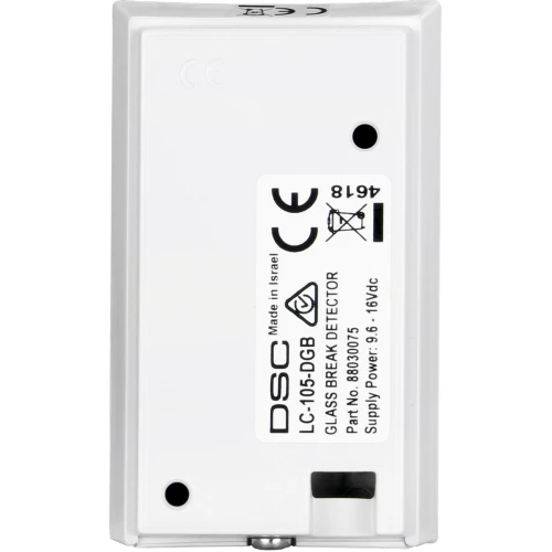DSC LC-105-DGB detektor rozbití skla