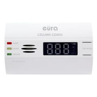 Samostatný detektor oxidu uhelnatého Eura CD-80B8