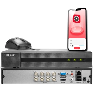 DVR-8CH-4MP Hybridní digitální videorekordér HiLook od společnosti Hikvision