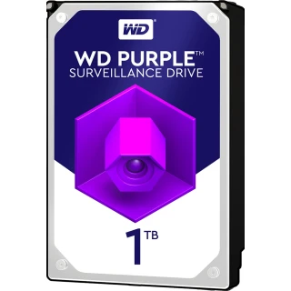 Pevný disk WD Purple s kapacitou 1 TB pro dohled