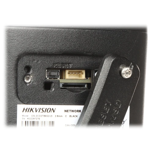 IP kamera DS-2CD2T86G2-2I(2,8mm)(C)(O-STD)(BLACK) ACUSENSE - 8,3Mpx 4K UHD Hikvision