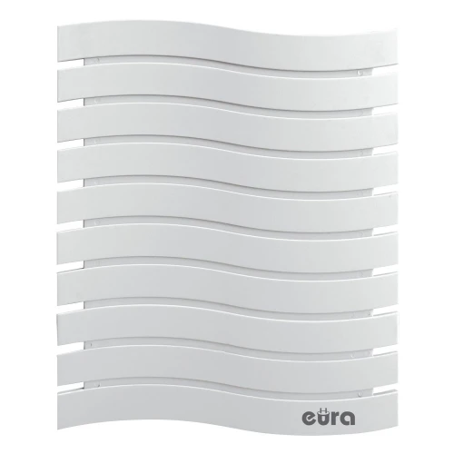 EURA DB-90G7 dvoubarevný dveřní zvonek 230V AC světle šedý