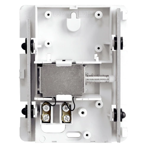 EURA DB-90G7 dvoubarevný dveřní zvonek 230V AC světle šedý