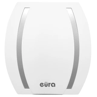 EURA DB-10G7 dvoubarevný dveřní zvonek 230V AC bílý