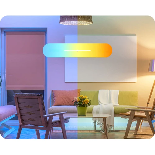 Inteligentní RGB žárovka EZVIZ s regulací jasu a změnou barvy