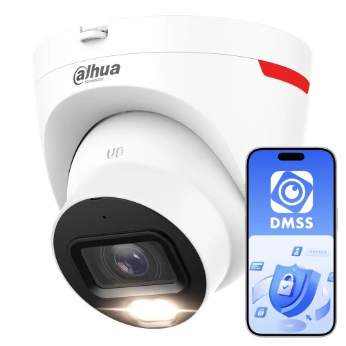 Dahua IP kopulová kamera IPC-HDW2849T-S-LED-0280B-PRO, WizColor