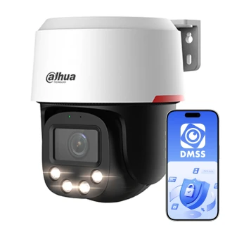 Dahua SD2C400NA-B-PV-PRO otočná IP kamera, WizColor