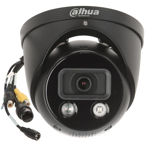 IPC-HDW3849H-AS-PV-0280B-S4-BLACK Plnobarevná IP kamera TiOC - 8,3Mpx 4K UHD 2,8 mm DAHUA