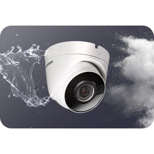 IP dome kamera pro monitorování prodejen, zázemí a skladů Hikvision IPCAM-T4