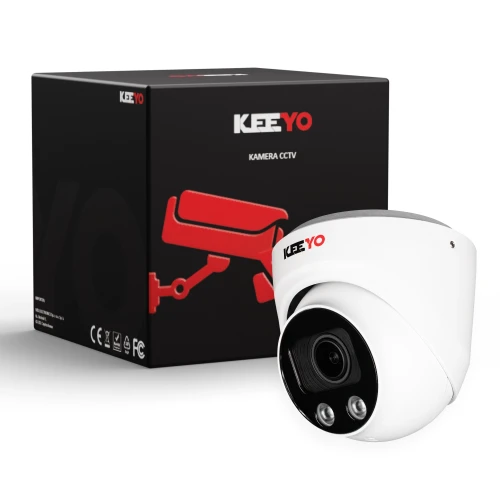 Kopulová IP kamera KEEYO LV-V-IP8M3AF-DL 8Mpx, motozoom