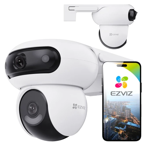 Otočná IP Wi-Fi kamera EZVIZ H90 Dual, AI, automatické sledování