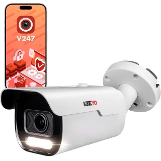 IP tubusová kamera KEEYO LV-V-IP5M5AF-DL 5Mpx, motozoom