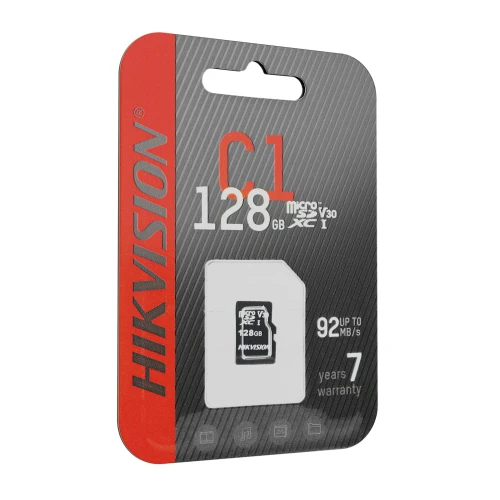 Paměťová karta MicroSD 128GB HS-TF-C1 Monitoring 92MB/s Adaptér