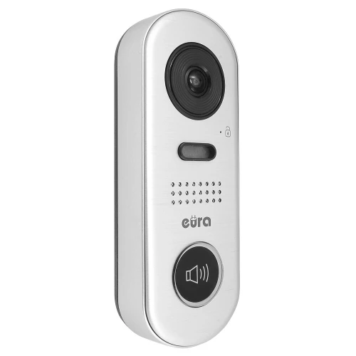 Modulární externí kazeta EURA PRO IP VIP-50A5 pro jedno umístění, povrchová montáž, kamera 105 st.