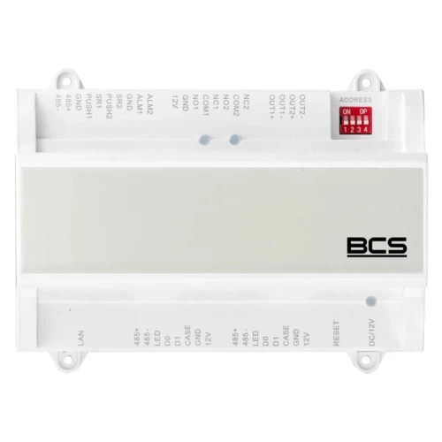 BCS-KKD-J222D BCS LINE Access Controller ve skříni DIN