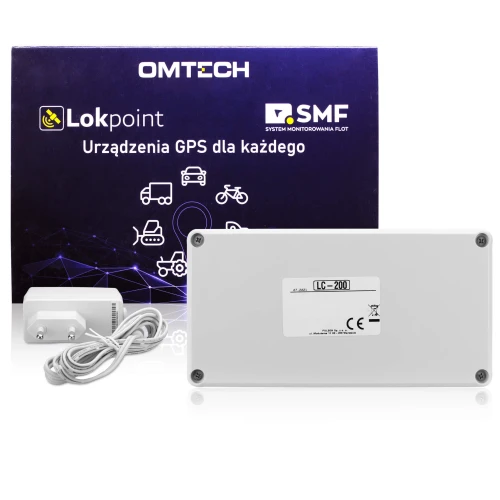 OMTECH LC-230 M-XT GPS Locator, 40000 mAh, Lokpoint, magnety, nabíječka, předplacená karta