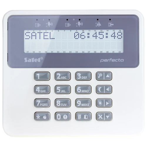 Bezdrátový alarm Satel Perfecta 16-WRL 4x Senzor, LCD, Aplikace, GSM upozornění