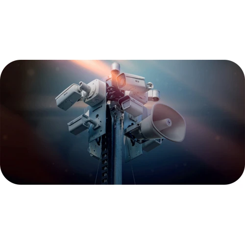 Mobilní dohledová věž BCS MOBILCAM P750 s kamerovým systémem a lehkým přívěsem