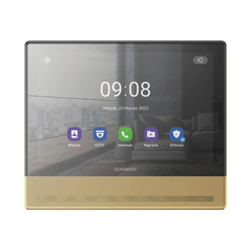 10" monitor s hands-free CDV-1004QT Zlatý