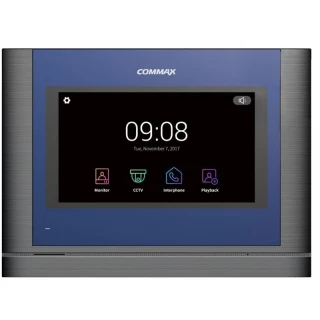 Commax CDV-1024MA(DC) DARK SILVER 10" hands-free monitor z řady "Fine View HD".