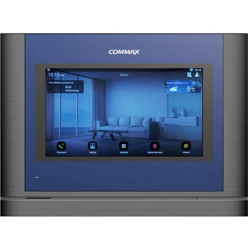 Commax CIOT-700ML DARK SILVER 7" hands-free monitor