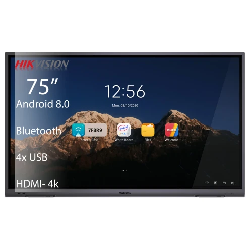 Interaktivní monitor Hikvision DS-D5B75RB/A 75" 4K Android
