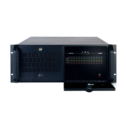 Skříň STAM-BOX s napájecím zdrojem pro 14 vstupních karet pro monitorovací stanici STAM-1 / STAM-2