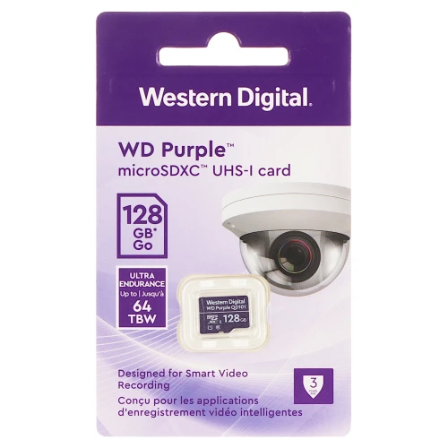Paměťová karta SD-MICRO-10/128-WD UHS-I sdhc 128GB Western Digital