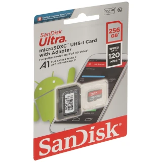 Paměťová karta SD-MICRO-10/256-SANDISK UHS-I sdxc 256GB Sandisk