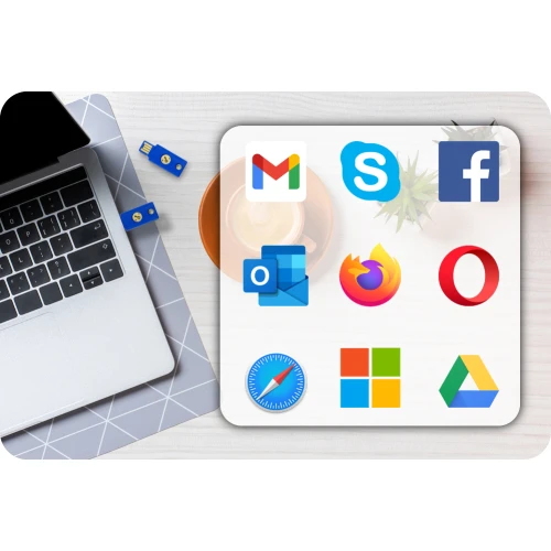 Yubico SecurityKey NFC - klíč U2F FIDO/FIDO2