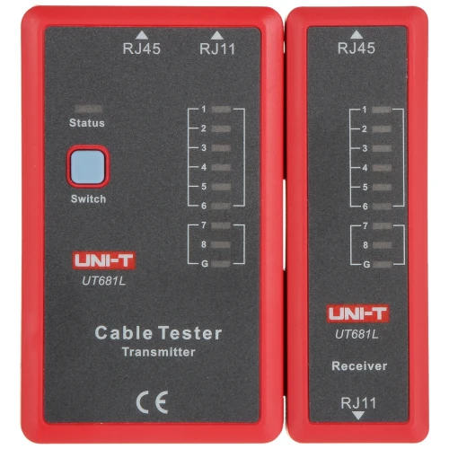 Zkoušečka kabelů UT-681L UNI-T