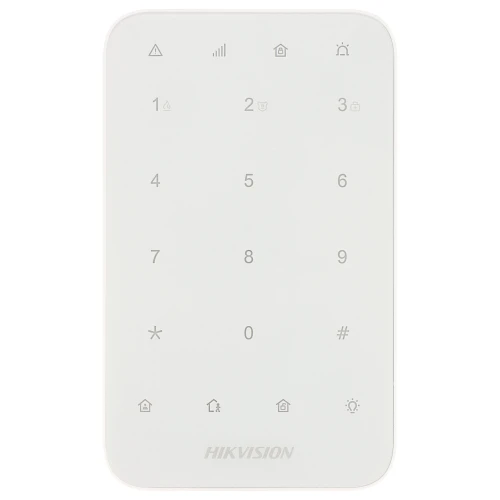 Bezdrátová klávesnice AX PRO DS-PK1-E-WE Hikvision