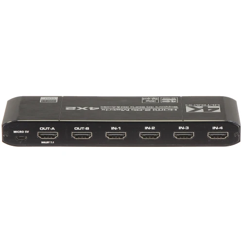 Přepínač HDMI-SW-4/2-MATRIX