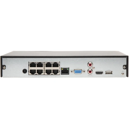 IP NVR4108HS-8P-4KS2/L 8 kanálů + 8portový POE switch DAHUA