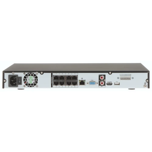 IP NVR4208-8P-4KS2/L 8 kanálů + 8portový POE switch DAHUA